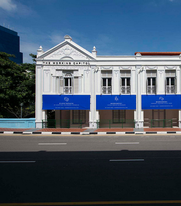 The Working Capitol @ Keong Saik - interior view 1